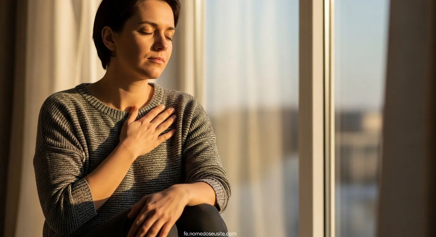 Acolher a si mesmo com amor e compaixão em momentos de incerteza.